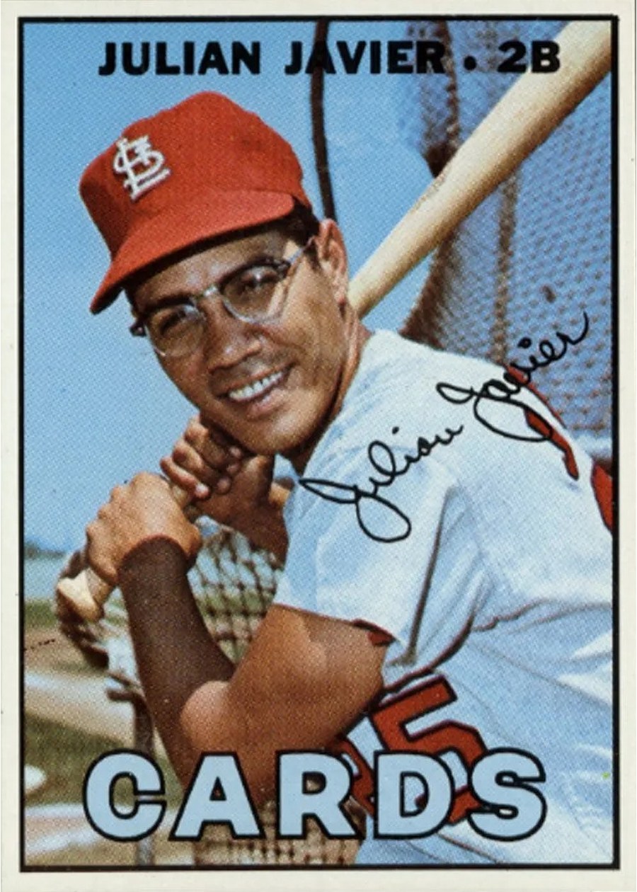 1967 Topps #226 Julian Javier, St. Louis Cardinals