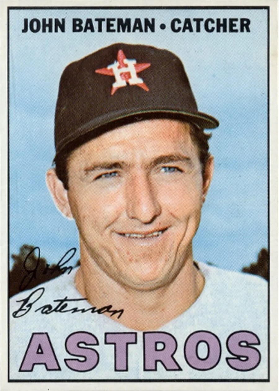 1967 Topps #231 John Bateman, Houston Astros