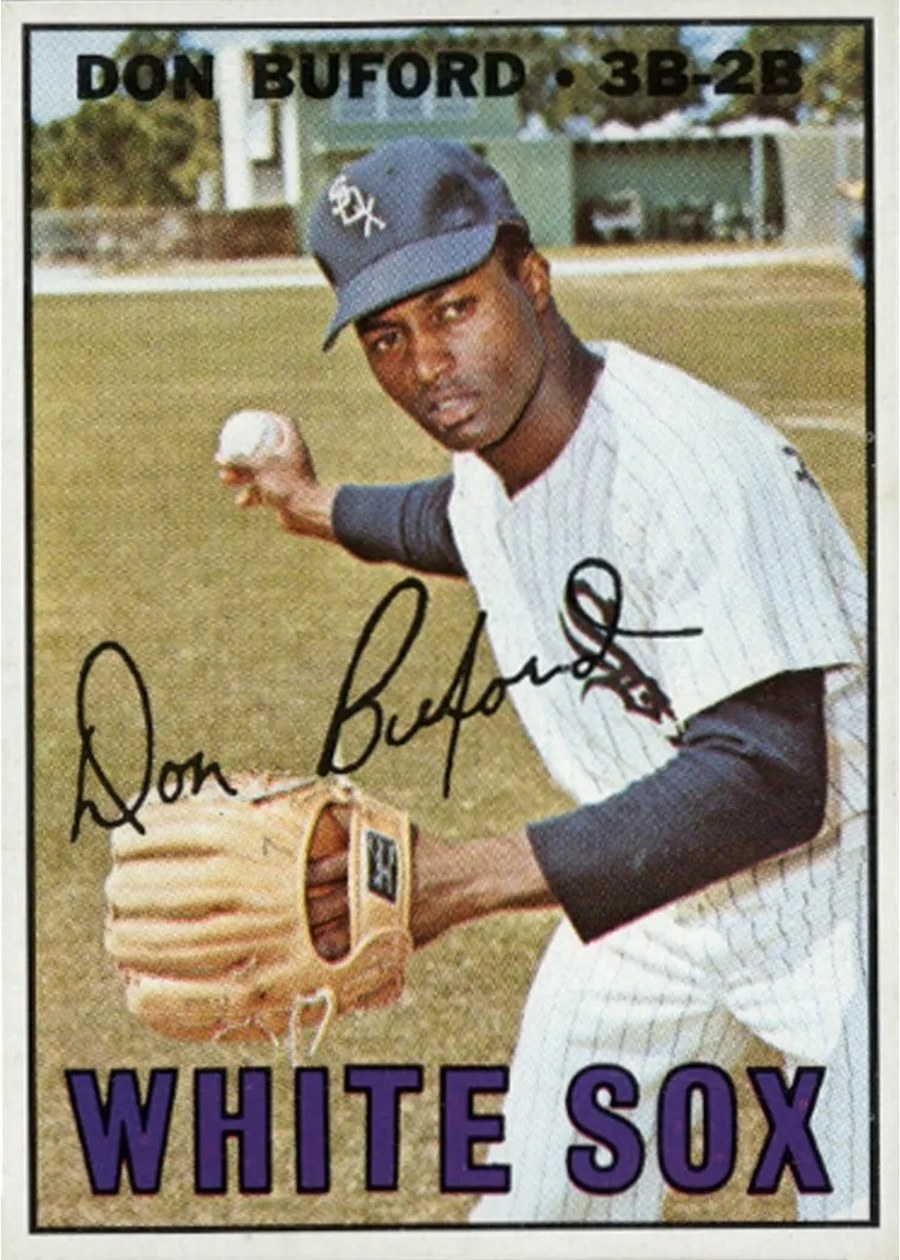 1967 Topps #232 Don Buford, Chicago White Sox