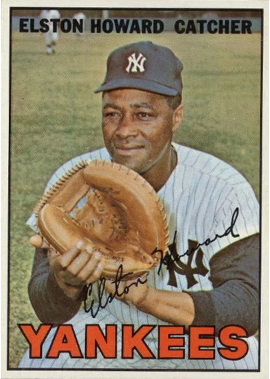 1967 Topps #25 Elston Howard, New York Yankees