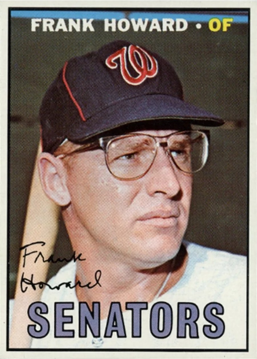1967 Topps #255 Frank Howard, Washington Senators
