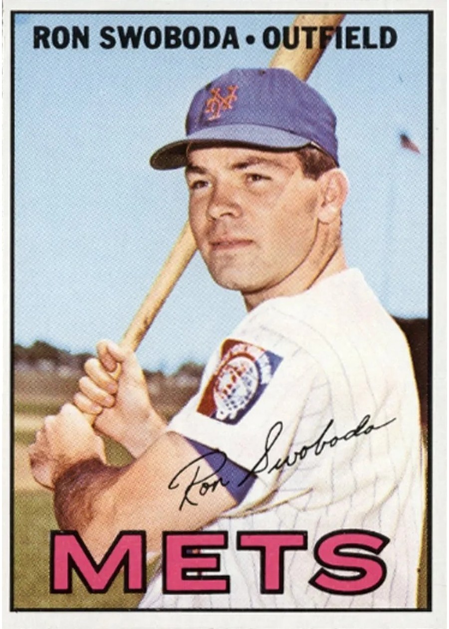 1967 Topps #264 Ron Swoboda, New York Mets