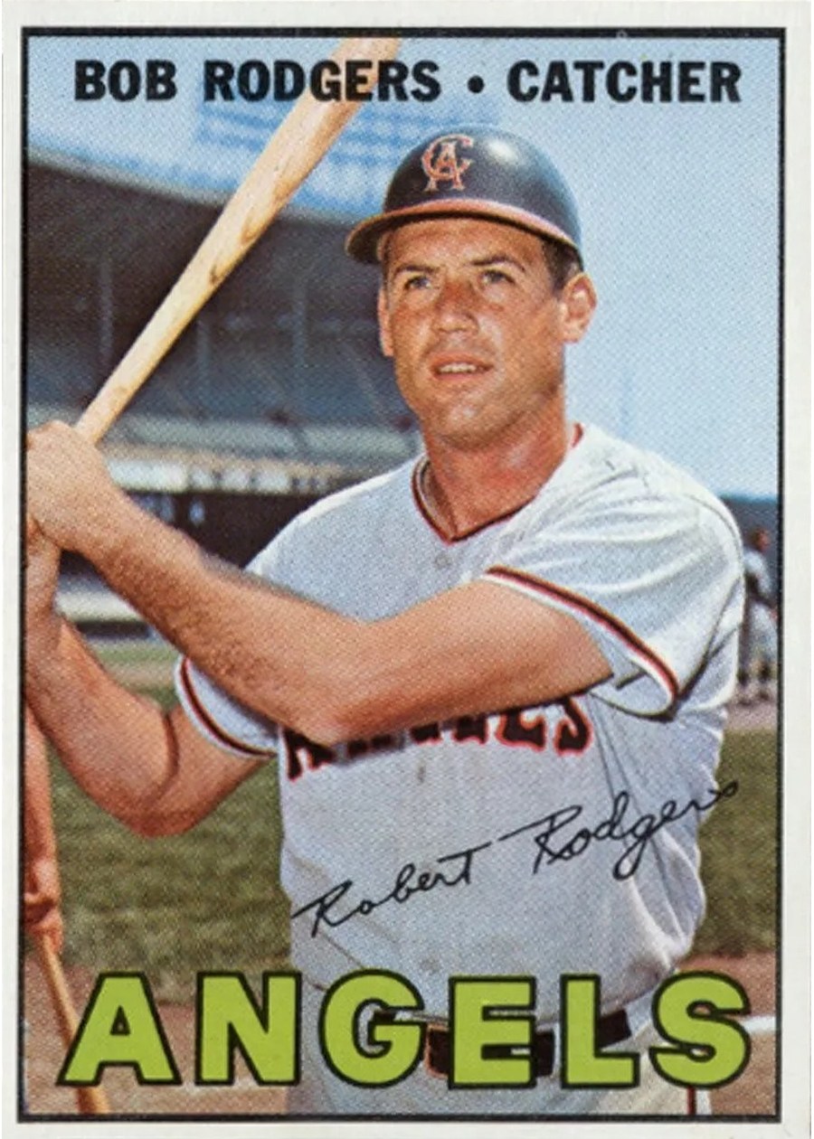 1967 Topps #281 Bob Rodgers, California Angels