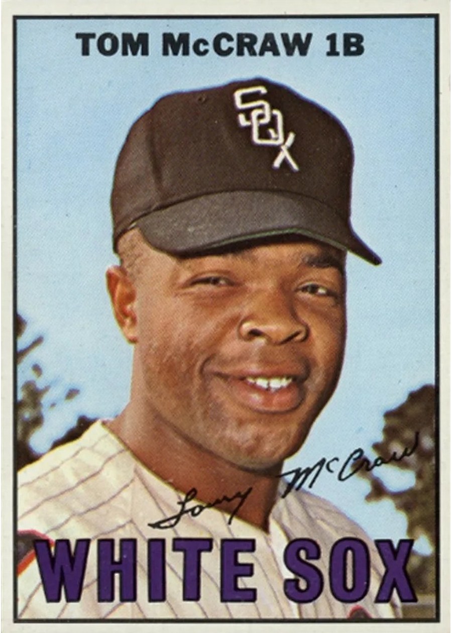 1967 Topps #29 Tom McCraw, Chicago White Sox