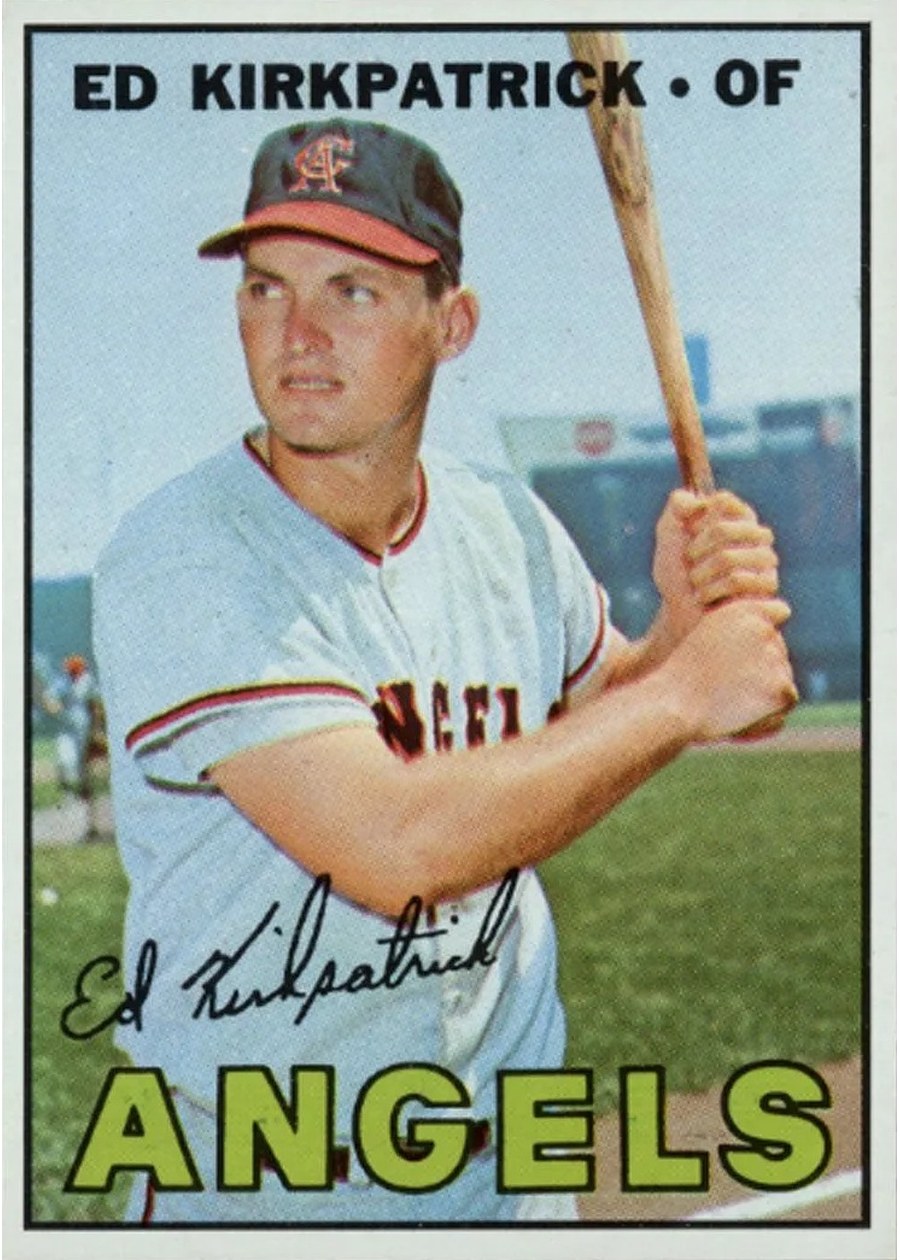 1967 Topps #293 Ed Kirkpatrick, California Angels