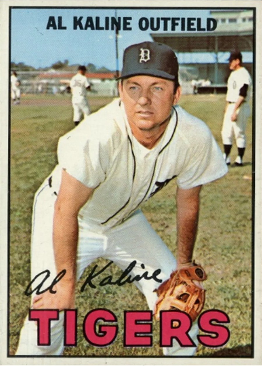 1967 Topps #30 Al Kaline, Detroit Tigers