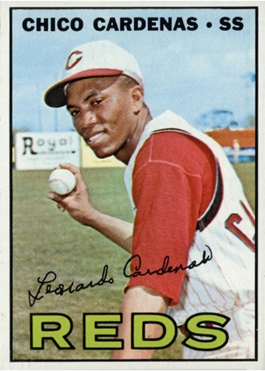 1967 Topps #325 Chico Cardenas, Cincinnati Reds