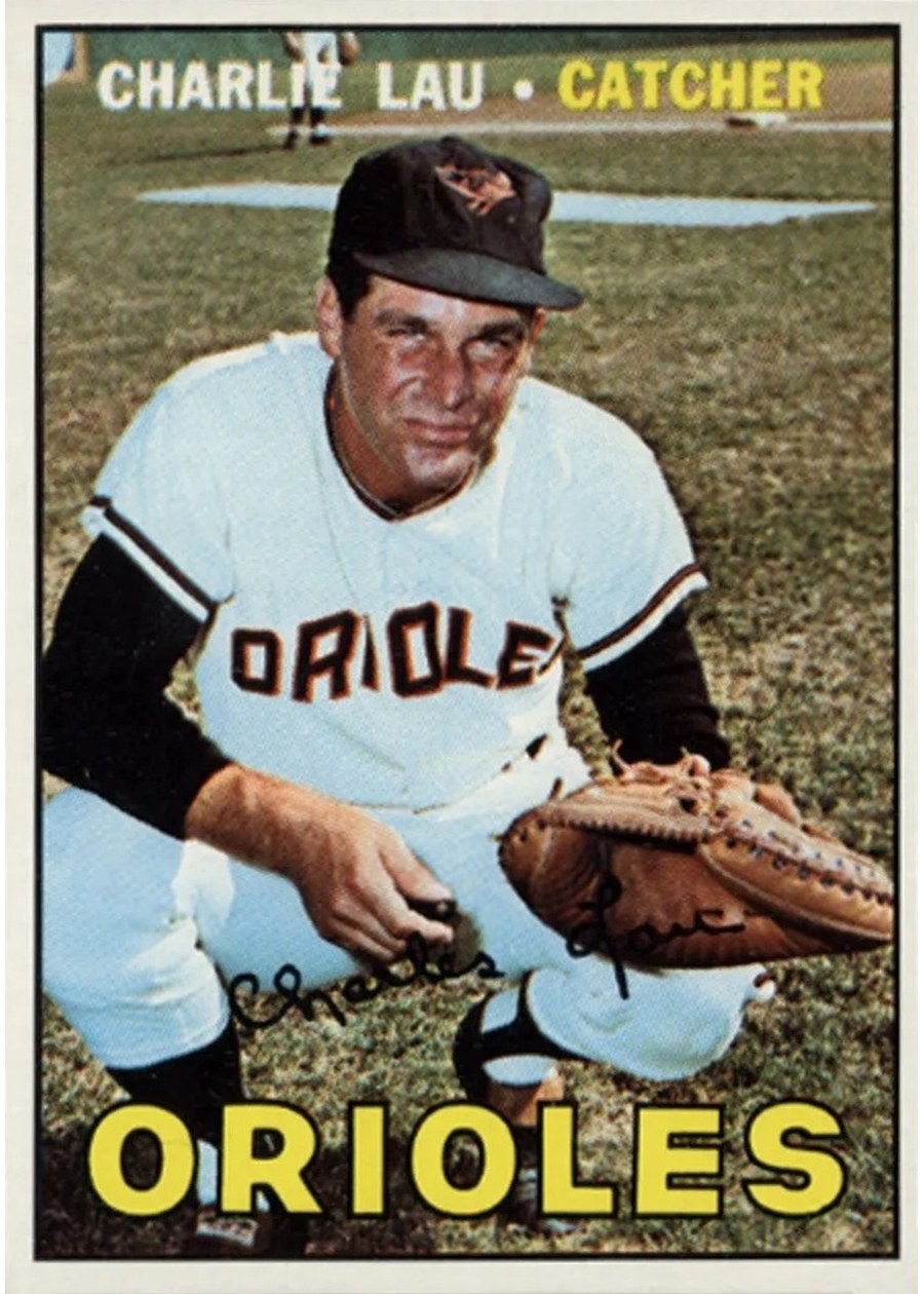 1967 Topps #329 Charlie Lau, Baltimore Orioles