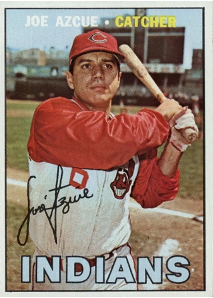 1967 Topps #336 Joe Azcue, Cleveland Indians