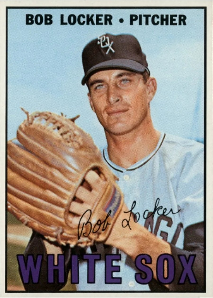 1967 Topps #338 Bob Locker, Chicago White Sox