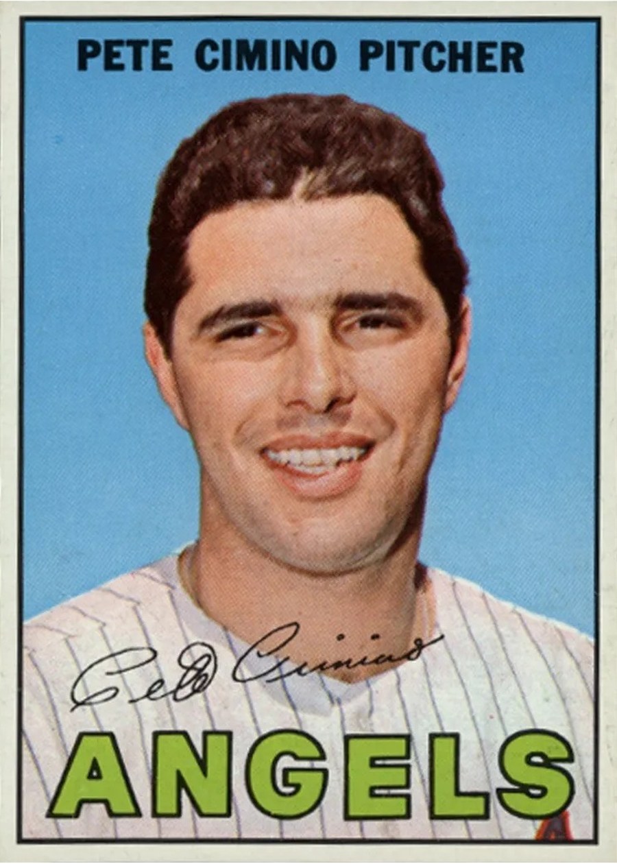 1967 Topps #34 Pete Cimino, California Angels