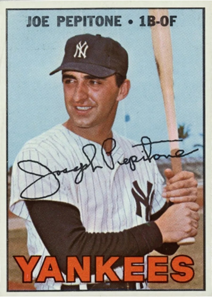 1967 Topps #340 Joe Pepitone, New York Yankees