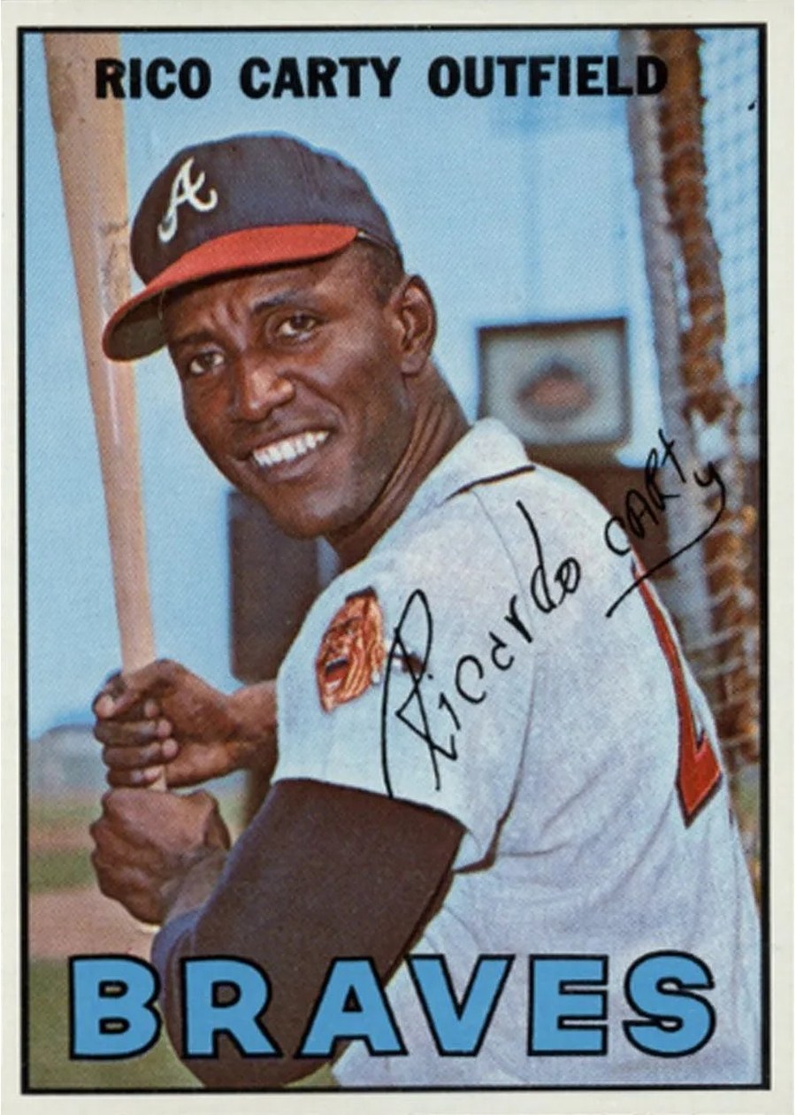 1967 Topps #35 Rico Carty, Atlanta Braves