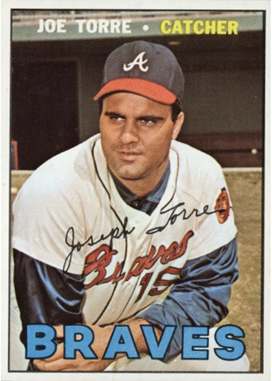 1967 Topps #350 Joe Torre, Atlanta Braves