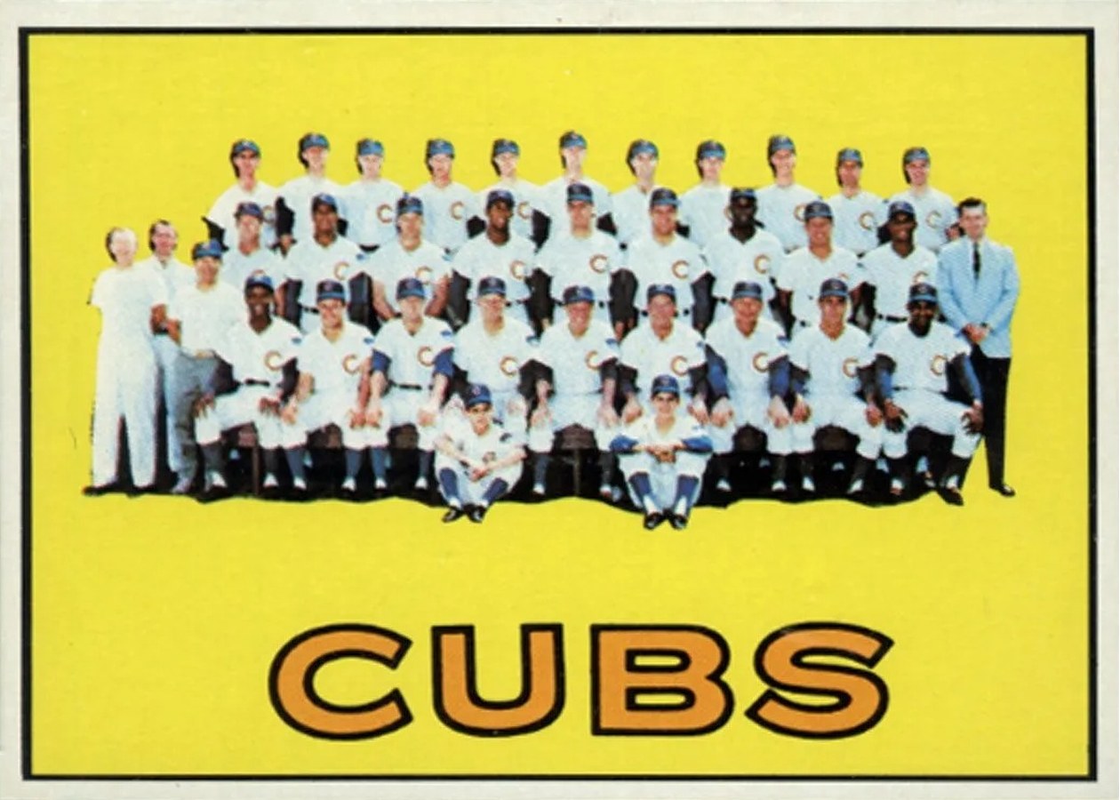 1967 Topps #354 Chicago Cubs
