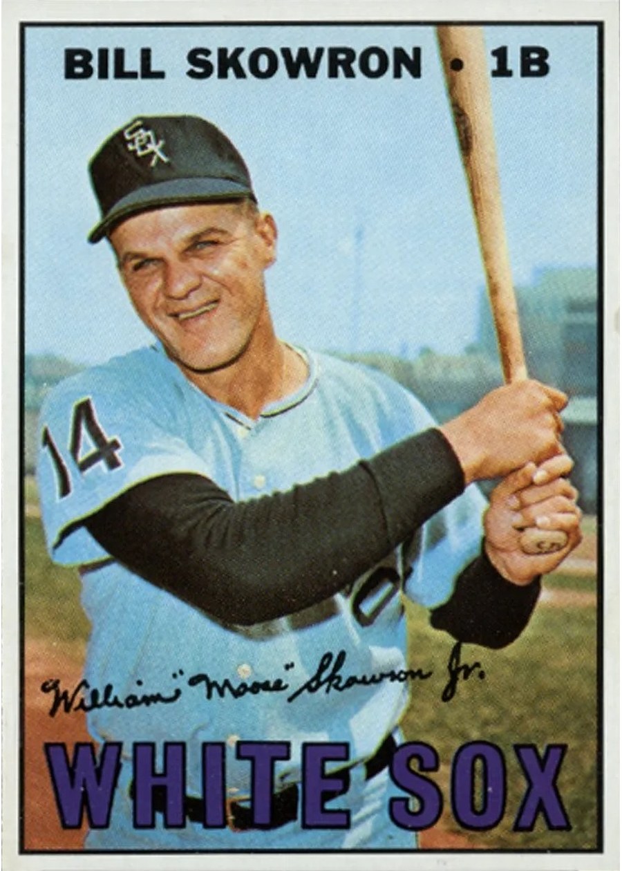 1967 Topps #357 Bill Skowron, Chicago White Sox