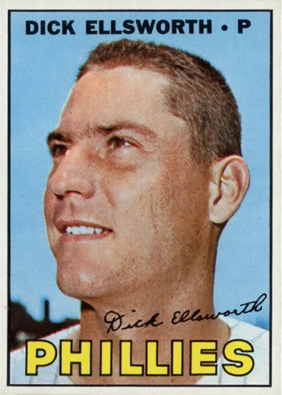 1967 Topps #359 Dick Ellsworth, Philadelphia Phillies