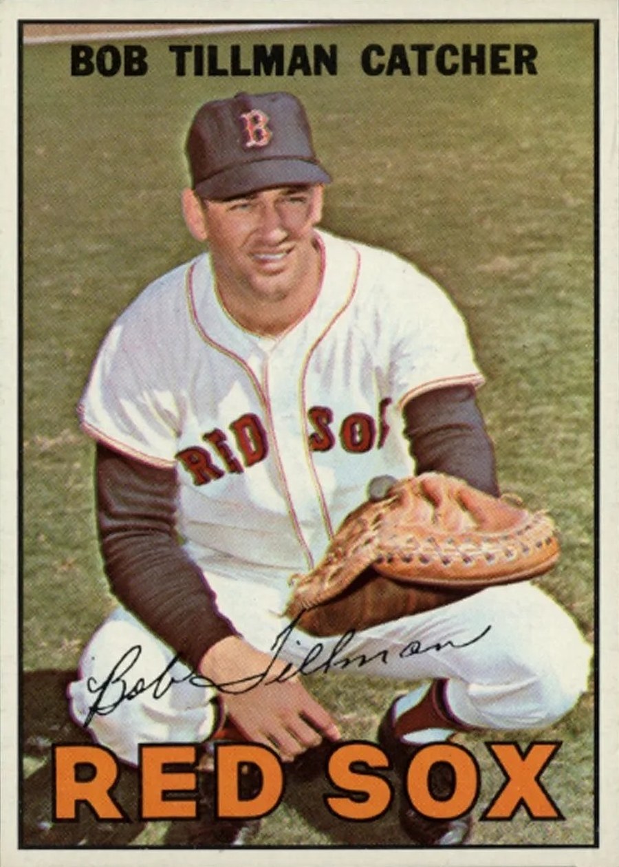 1967 Topps #36 Bob Tillman, Boston Red Sox