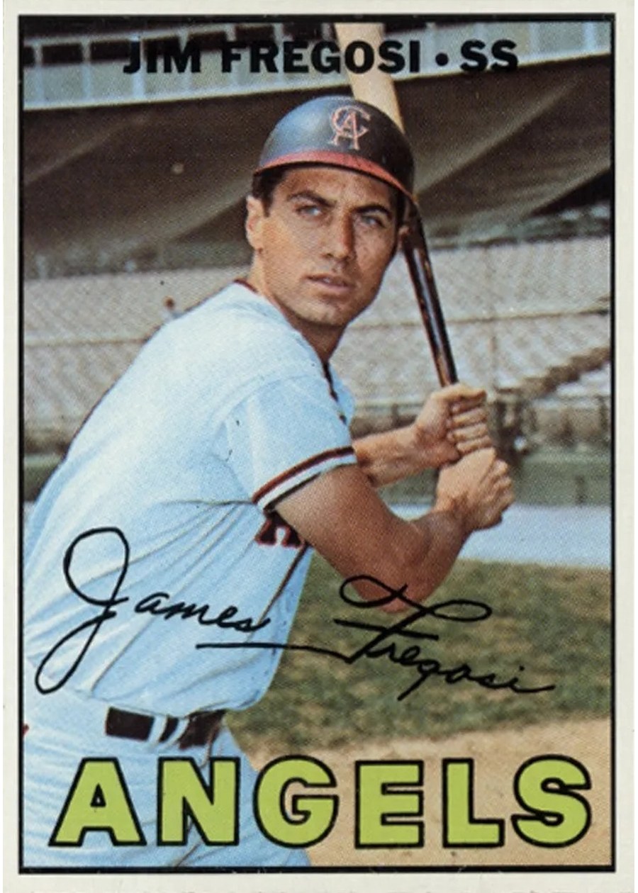 1967 Topps #385 Jim Fregosi, California Angels