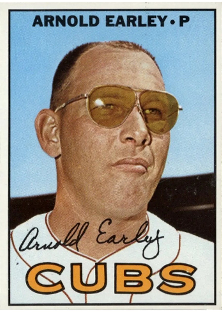 1967 Topps #388 Arnold Earley, Chicago Cubs