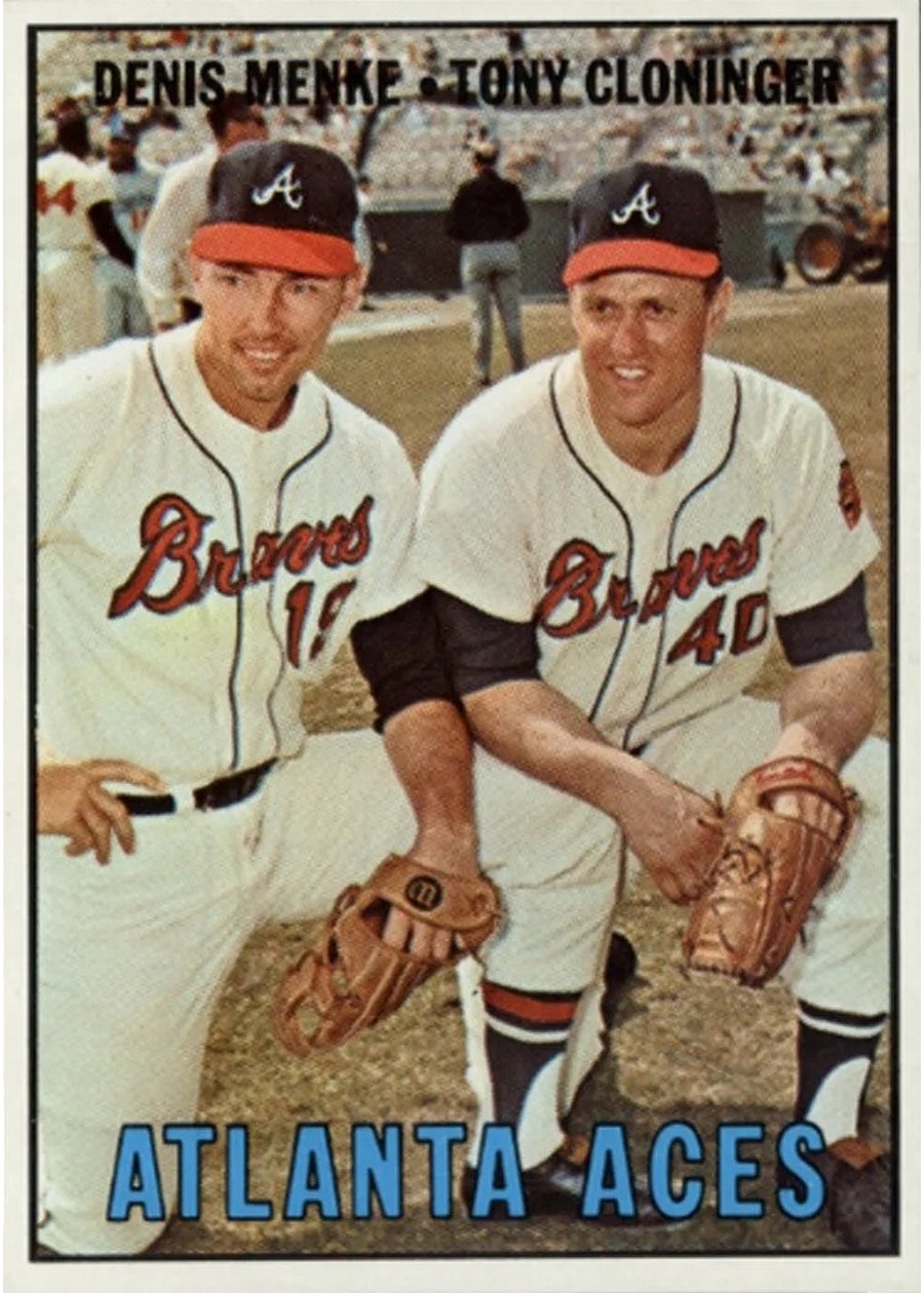 1967 Topps #396 Atlanta Aces, Atlanta Braves