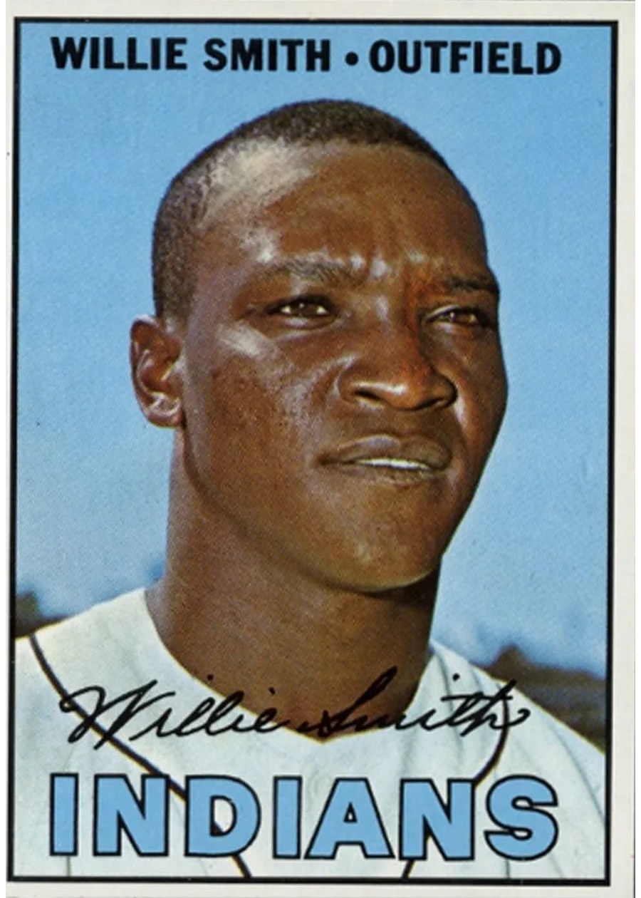 1967 Topps #397 Willie Smith, Cleveland Indians