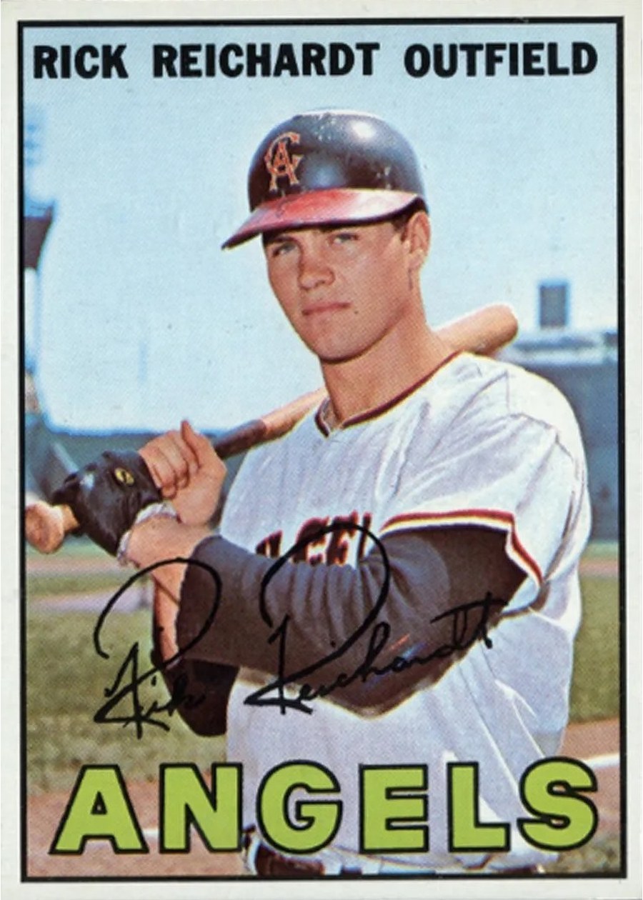 1967 Topps #40 Rick Reichardt, California Angels