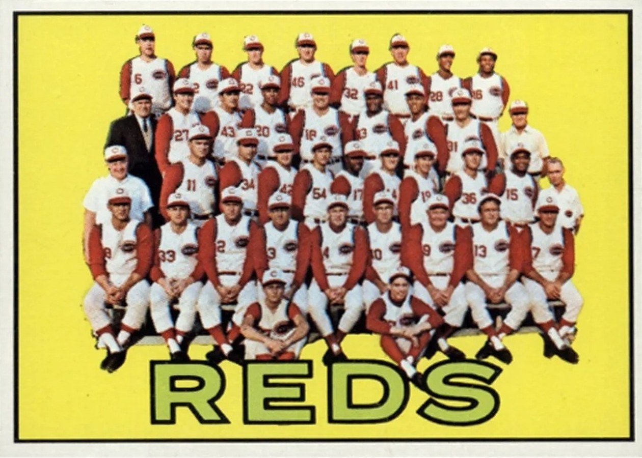 1967 Topps #407 Cincinnati Reds