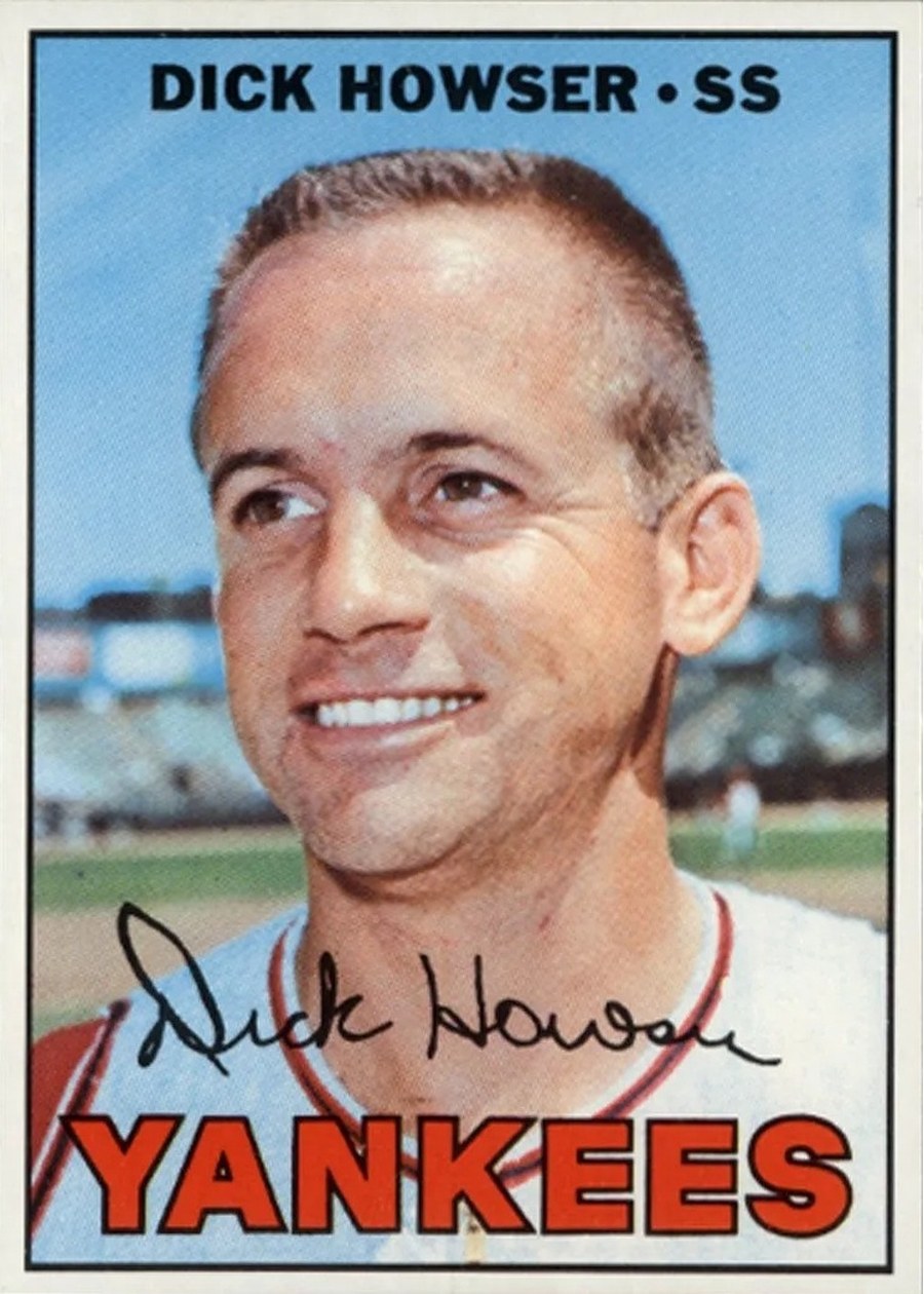 1967 Topps #411 Dick Howser, New York Yankees