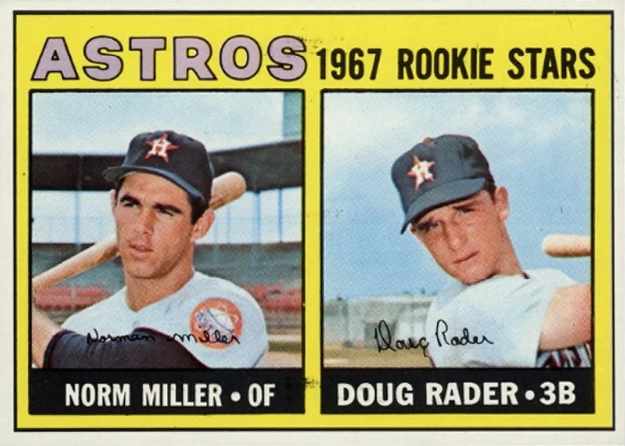 1967 Topps #412 Astros 1967 Rookie Stars, Houston Astros
