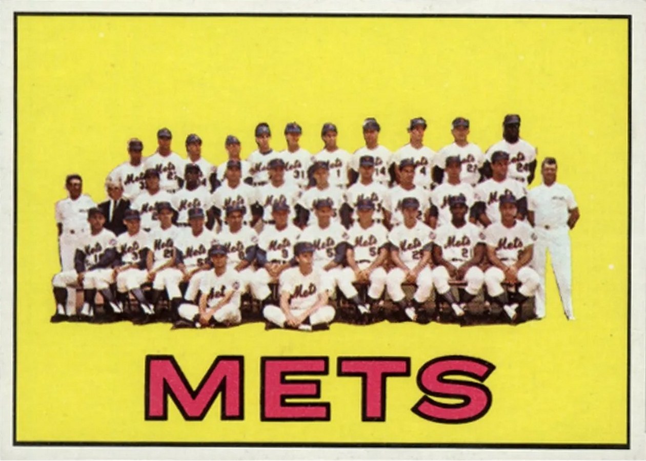 1967 Topps #42 New York Mets