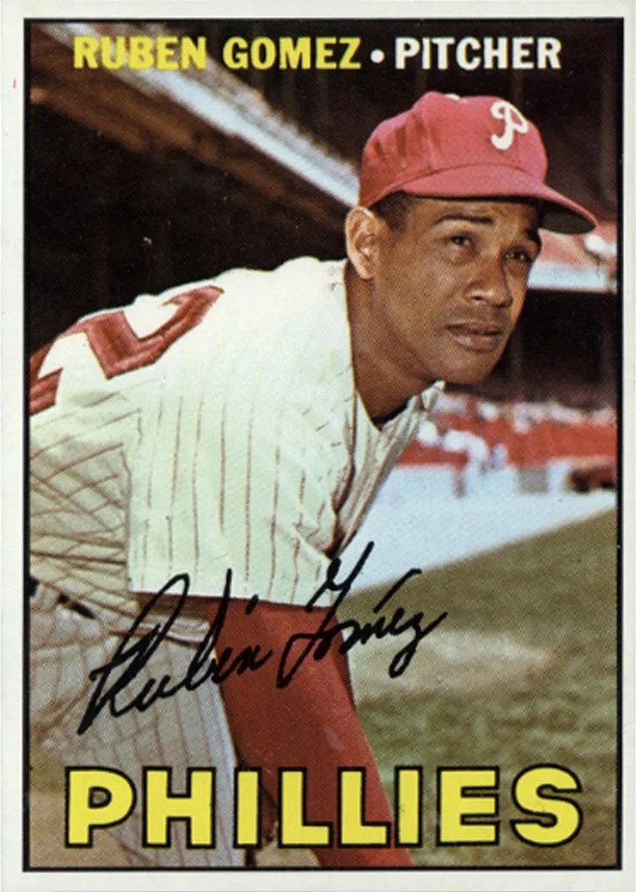 1967 Topps #427 Ruben Gomez, Philadelphia Phillies