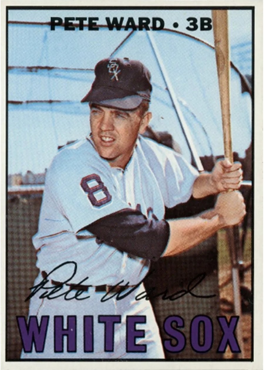 1967 Topps #436 Pete Ward, Chicago White Sox