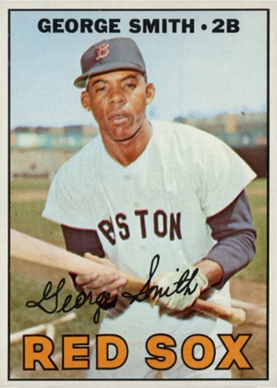 1967 Topps #444 George Smith, Boston Red Sox