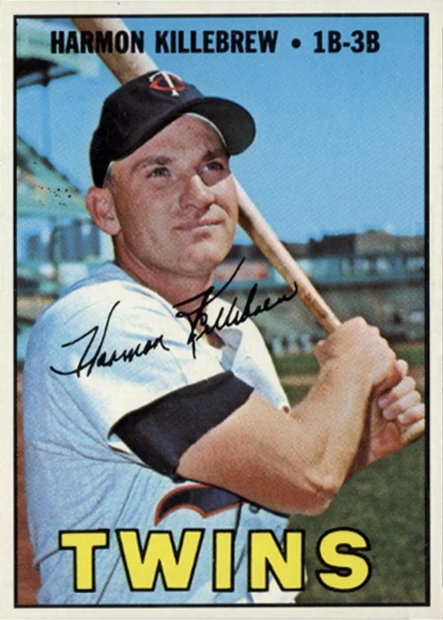 1967 Topps #460 Harmon Killebrew, Minnesota Twins