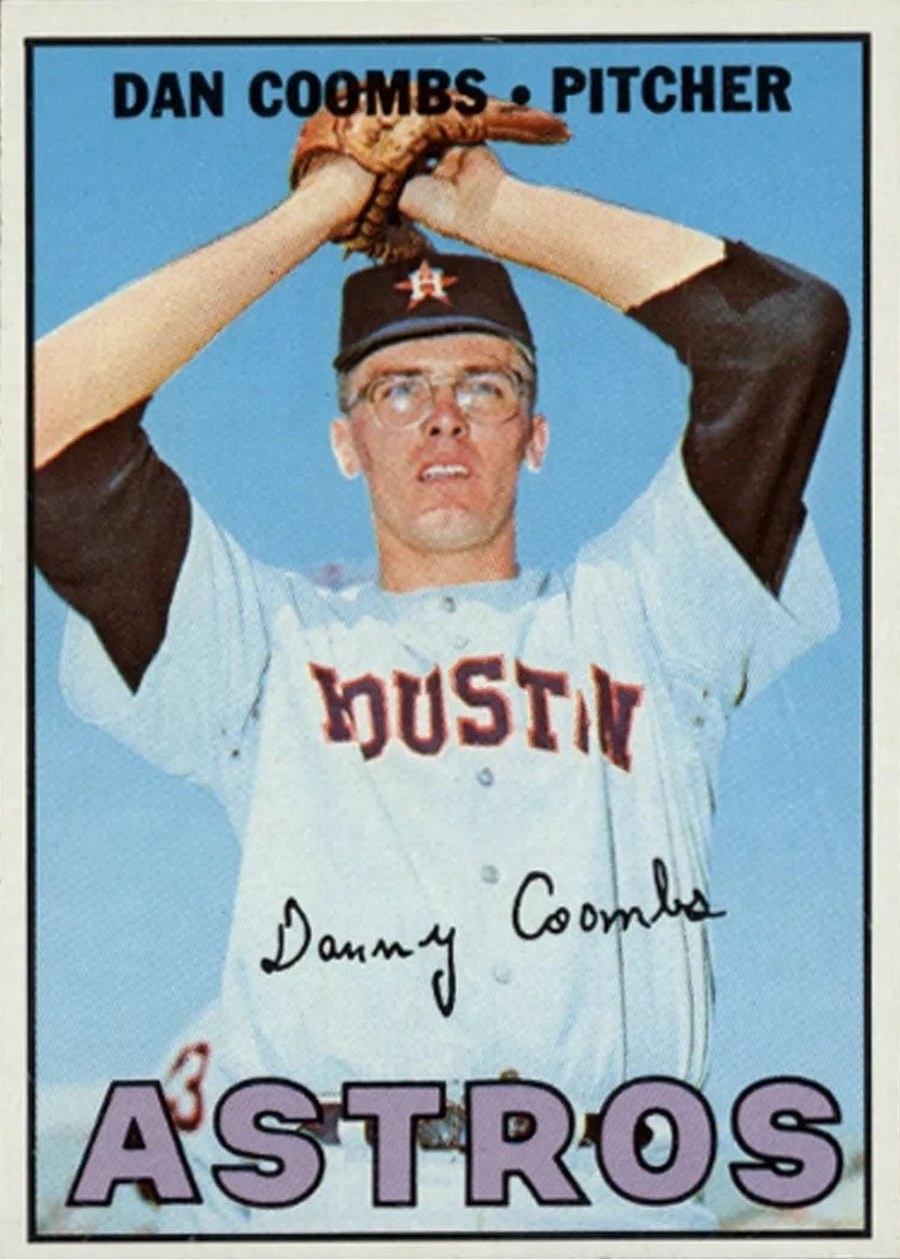 1967 Topps #464 Dan Coombs, Houston Astros