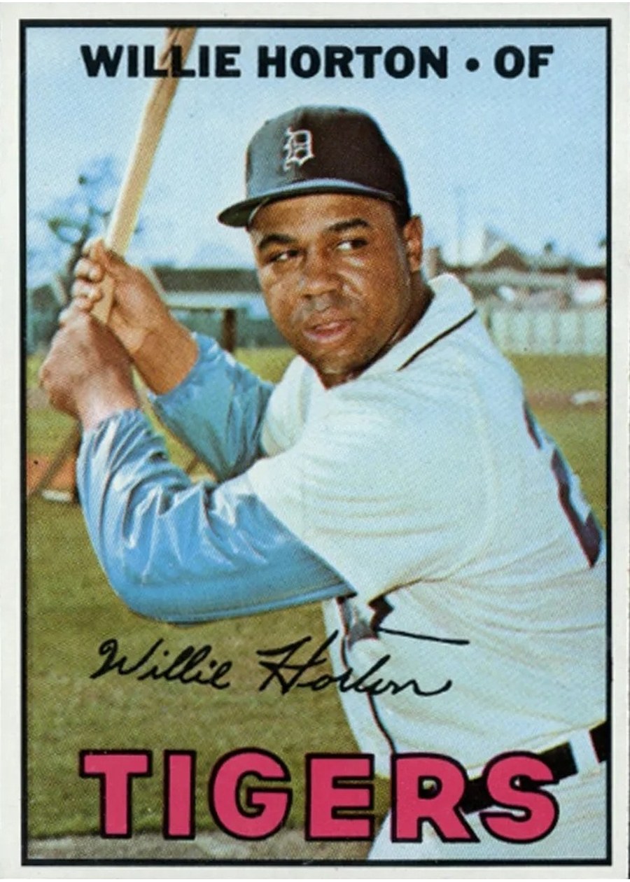 1967 Topps #465 Willie Horton, Detroit Tigers