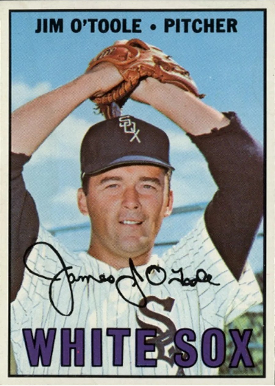 1967 Topps #467 Jim O'Toole, Chicago White Sox