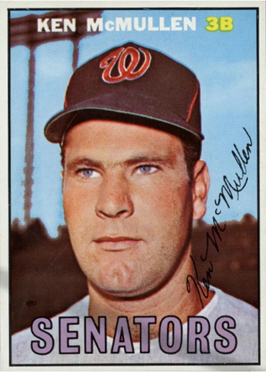 1967 Topps #47 Ken McMullen, Washington Senators