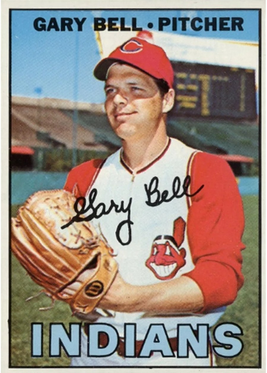 1967 Topps #479 Gary Bell, Cleveland Indians