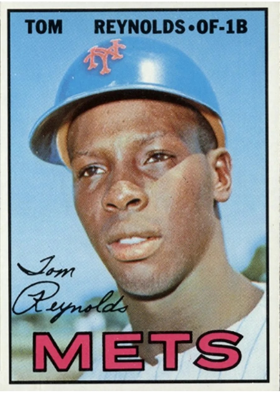 1967 Topps #487 Tom Reynolds, New York Mets