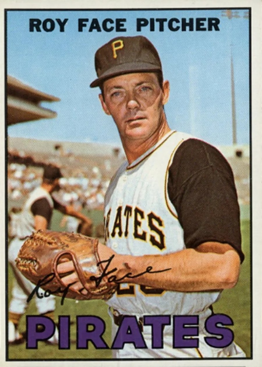 1967 Topps #49 Roy Face, Pittsburgh Pirates