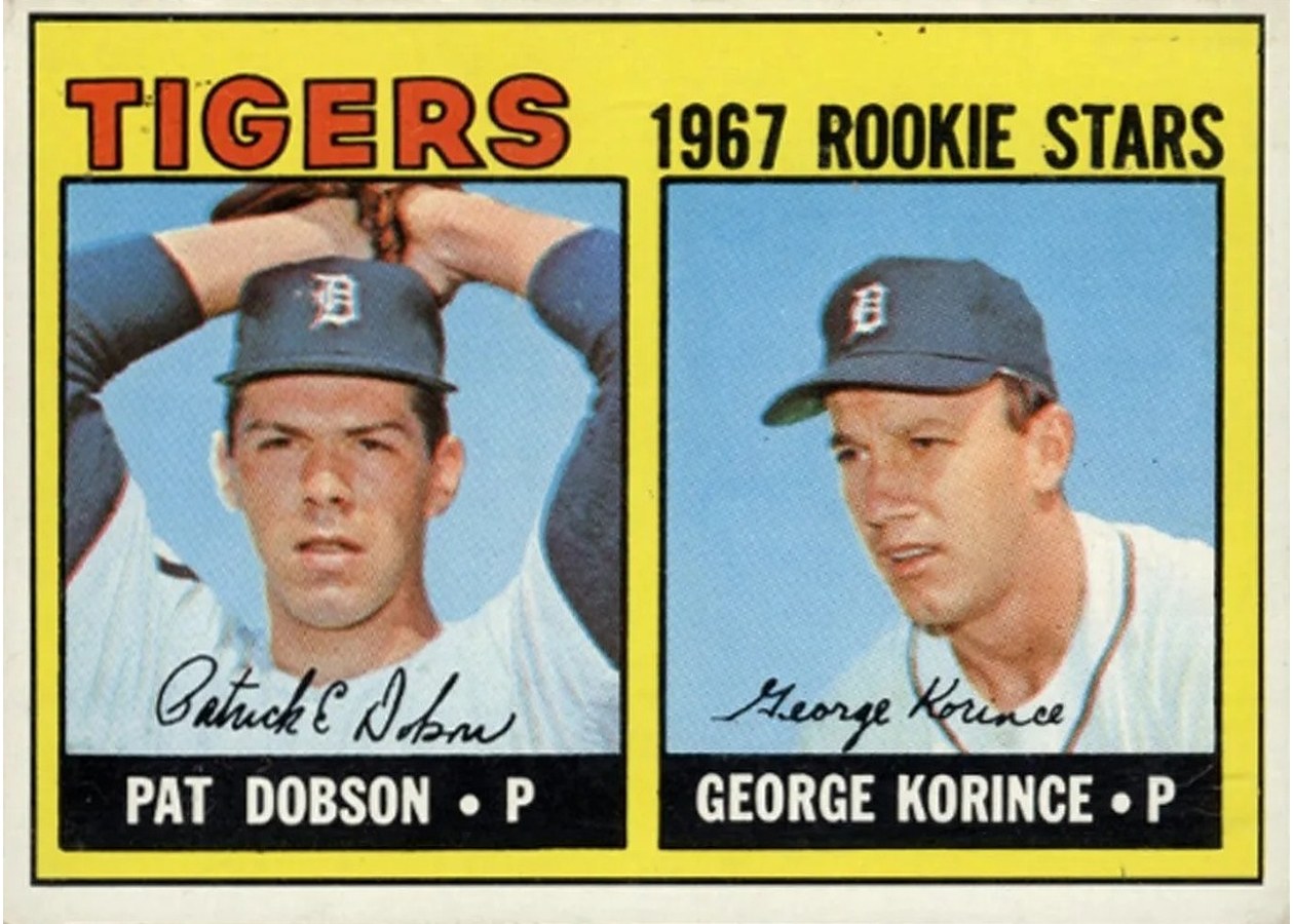 1967 Topps #526 Tigers 1967 Rookie Stars, Detroit Tigers