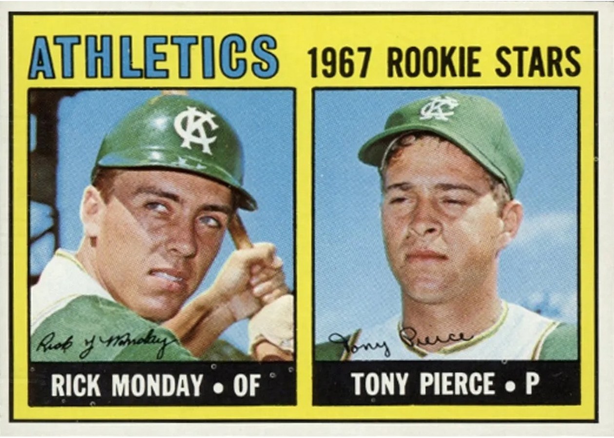 1967 Topps #542 Athletics 1967 Rookie Stars, Kansas City Athletics