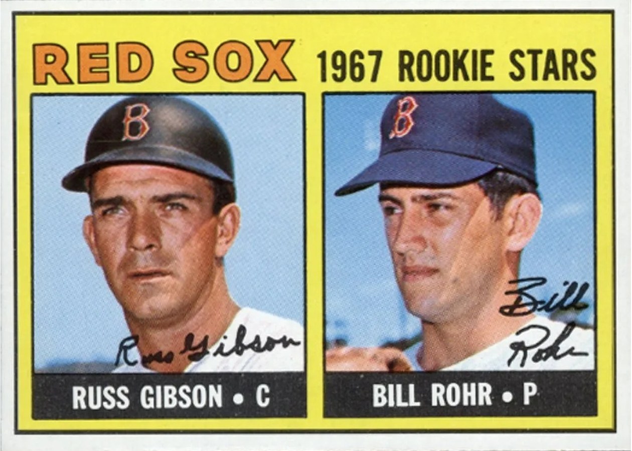 1967 Topps #547 Red Sox 1967 Rookie Stars, Boston Red Sox