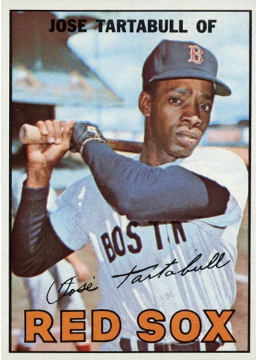 1967 Topps #56 Jose Tartabull, Boston Red Sox