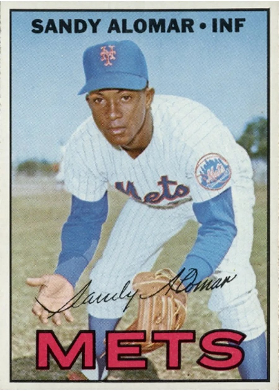 1967 Topps #561 Sandy Alomar, New York Mets