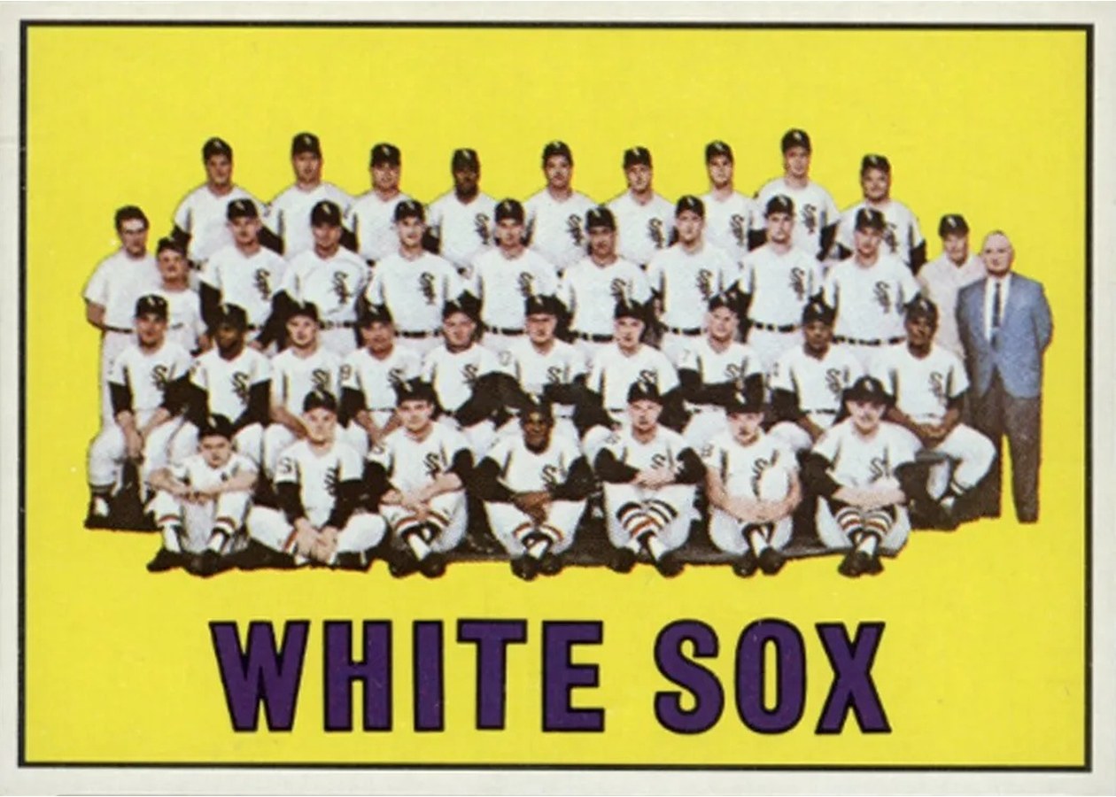 1967 Topps #573 Chicago White Sox