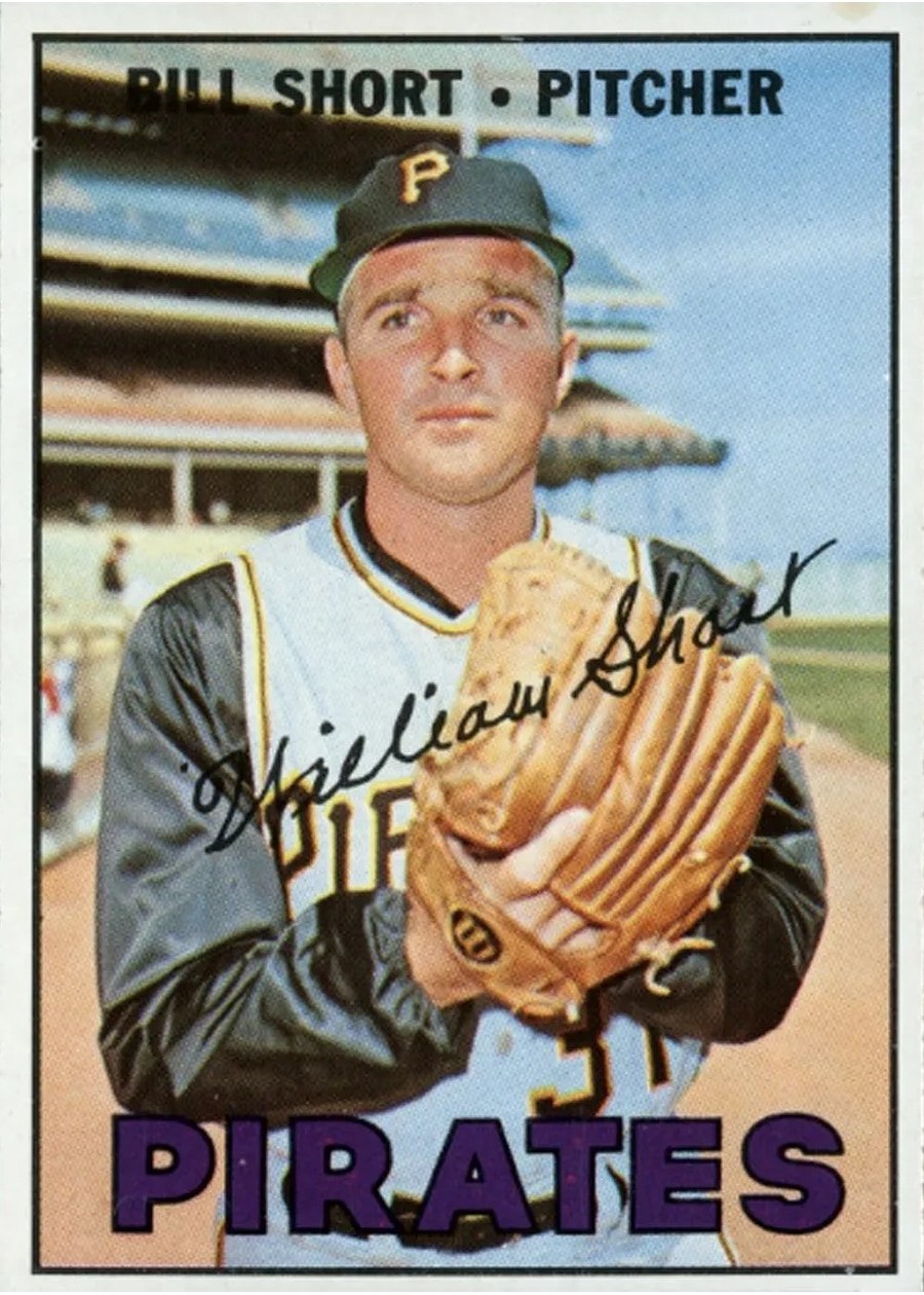 1967 Topps #577 Bill Short, Pittsburgh Pirates