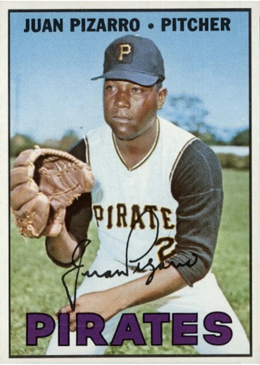 1967 Topps #602 Juan Pizarro, Pittsburgh Pirates